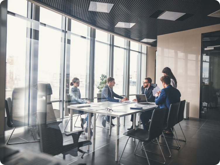Team Engaged in Meeting